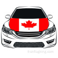La coupe du monde drapeau du Canada drapeau de capot de voiture 100*150 cm bannière de capot de voiture Canada